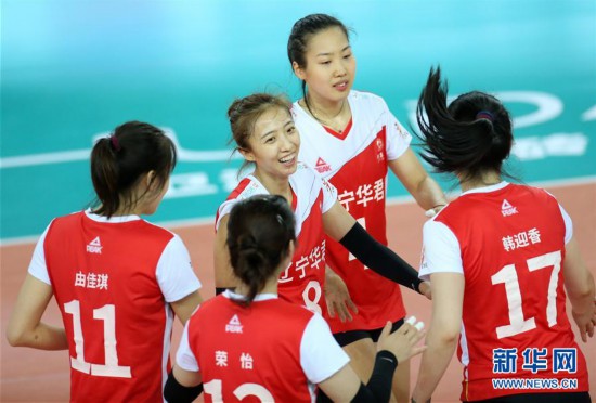 全国女排锦标赛辽宁胜河南