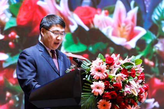重庆市大足区委书记章勇武致辞