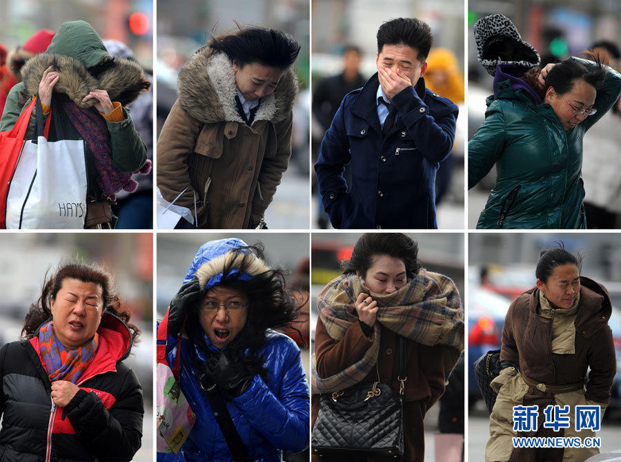 我国中东部迎来大风降温天气