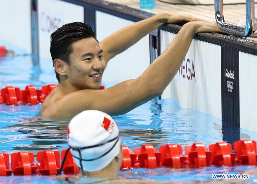 Chinese National Swimming Team Start First Adaptive Training In Rio People S Daily Online