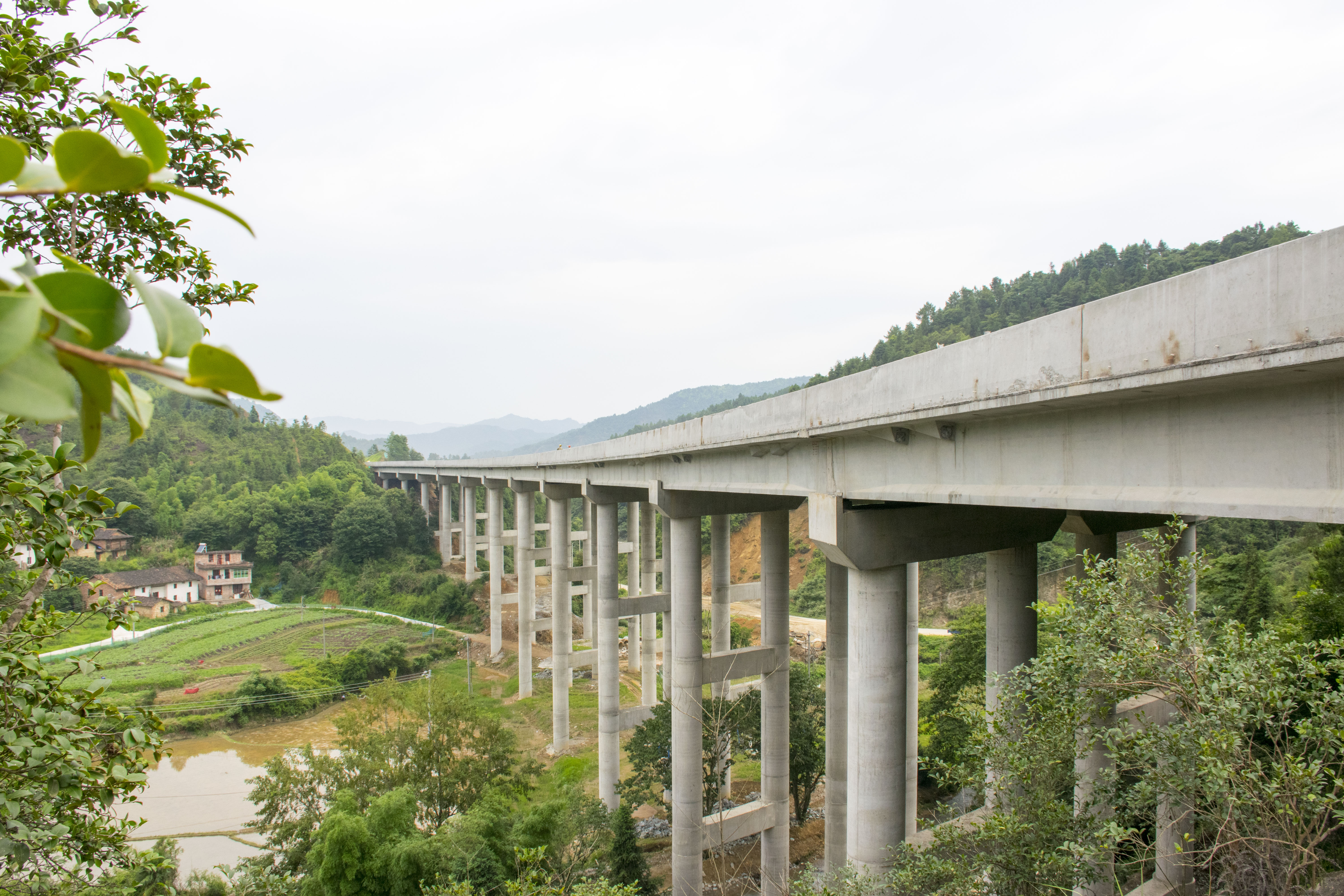 匠心独具,善行天下__记中交路桥广吉高速公路a6标全幅-架通