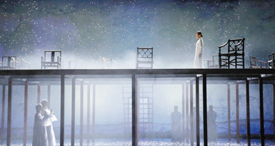 图为话剧《特赦》剧照.